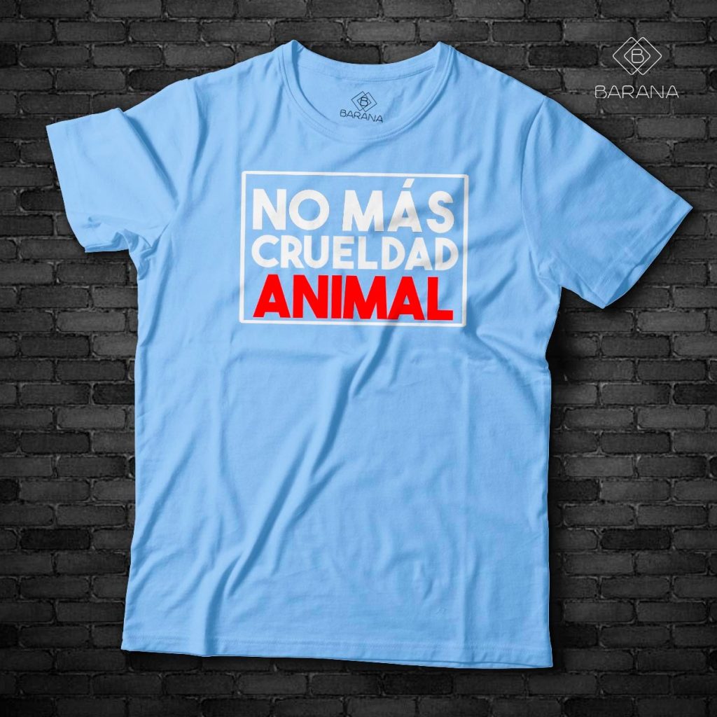 Camiseta "No Más Crueldad Animal" - Imagen 2