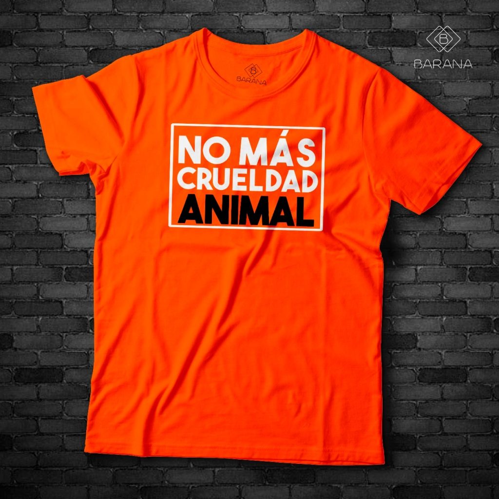 Camiseta "No Más Crueldad Animal" - Imagen 3
